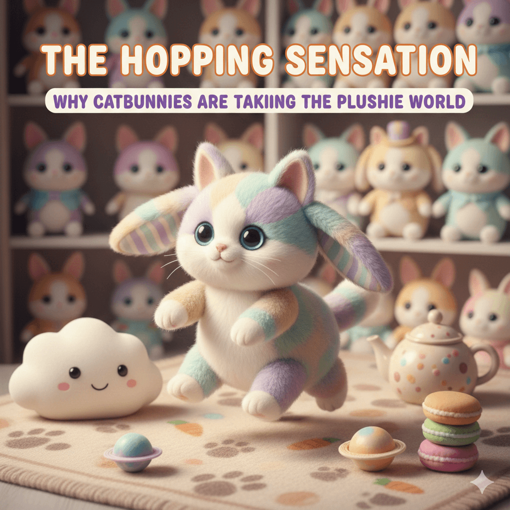 The Hopping Sensation: Why Catbunnies Are Taking Over the Plushie World